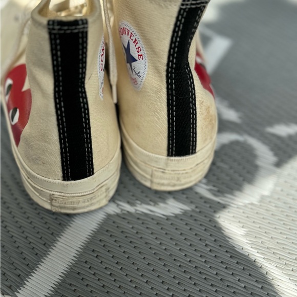 comme des garçons play x high top converse - Picture 5 of 5